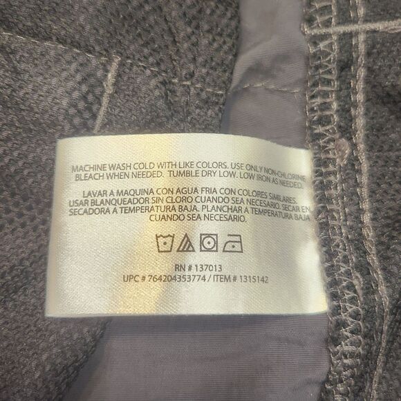 Mens Orvis Cargo Shorts-100 Nylon-Charcoal Gray-36-Outdoor-Hiking-Quick Dry-Fish - Picture 11 of 13